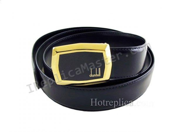 dunhill leather belt