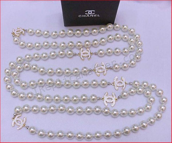 Chanel blanc collier de perles Réplique - Cliquez sur l'image pour la fermer