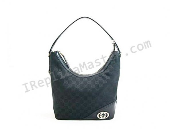 Gucci New Britt Monogram Handbag 182491 Replica - Click Image to Close