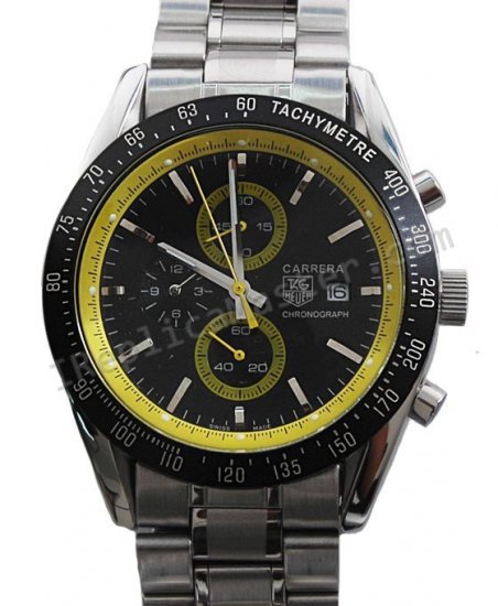 Tag Heuer Carrera Jeff Gordon Chronograph Replica Watch - Click Image to Close