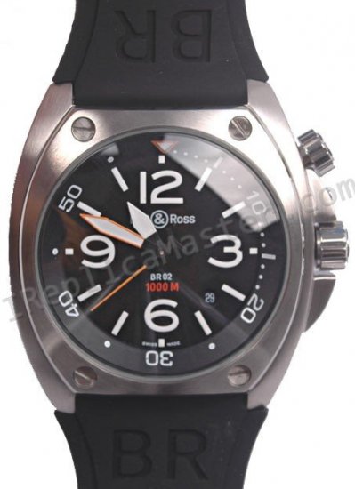 Bell and Ross BR02 Instrument Pro Diver Automatic Replica Watch - Click Image to Close