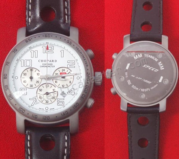 Chopard Chronograph Mille Miglia 2003 Titanium Replica Watch - Click Image to Close
