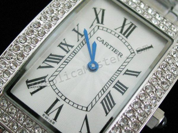 Cartier Tank Americaine Moyen Réplica Reloj