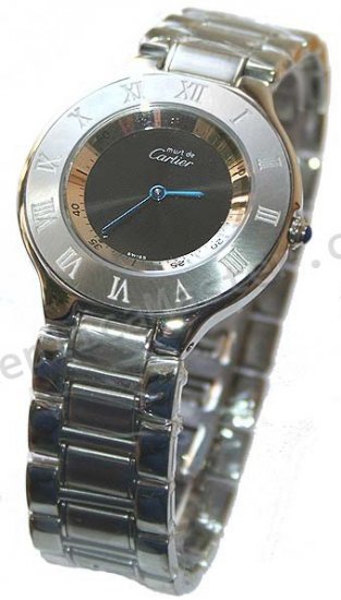 Must de Cartier reloj Cartier Réplica Reloj - Haga click en la imagen para cerrar