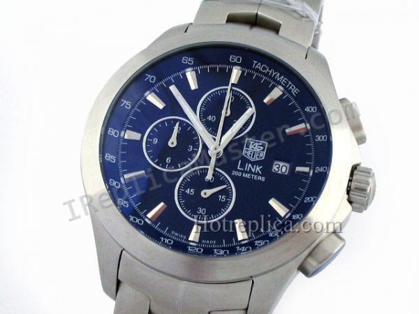 Tag Heuer Link Chronograph Replica Watch - Click Image to Close