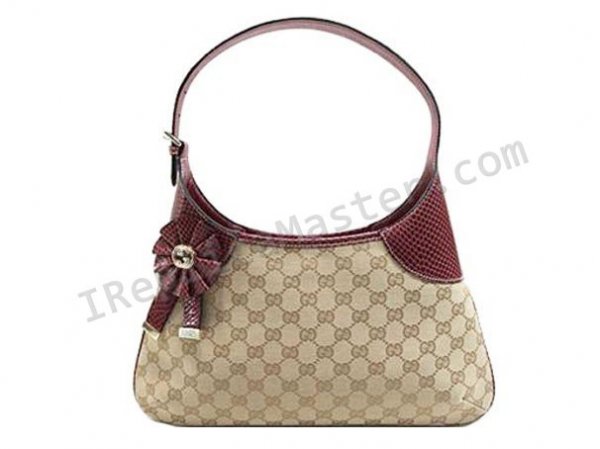 Gucci Princy Monogram Handbag 189892 Replica - Click Image to Close