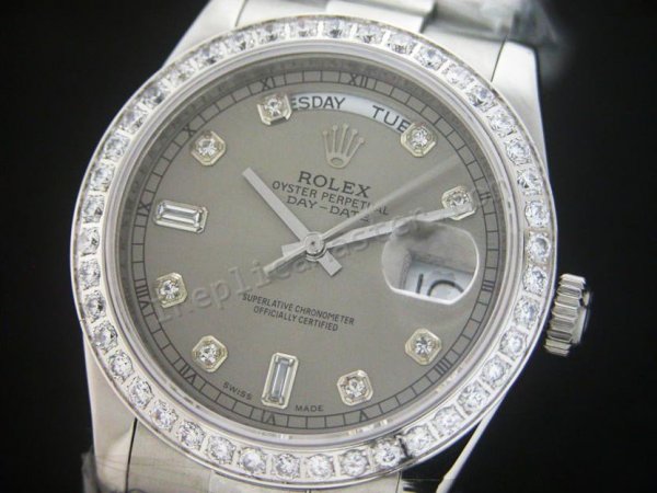 Oyster Perpetual Day-Rolex Date Suisse Réplique