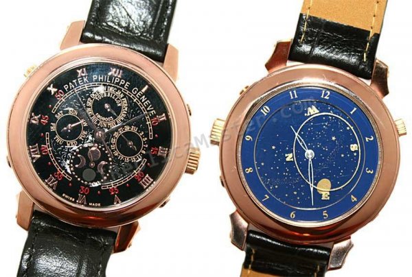 Patek Philippe Luna Cielo Gran Complicación Réplica Reloj - Haga click en la imagen para cerrar