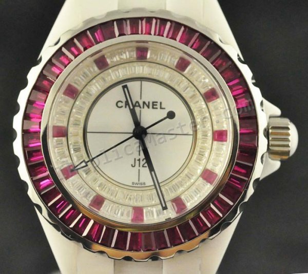 Chanel J12, Real Ceramic Case And Braclet, 40mm Replica Watch - Click Image to Close