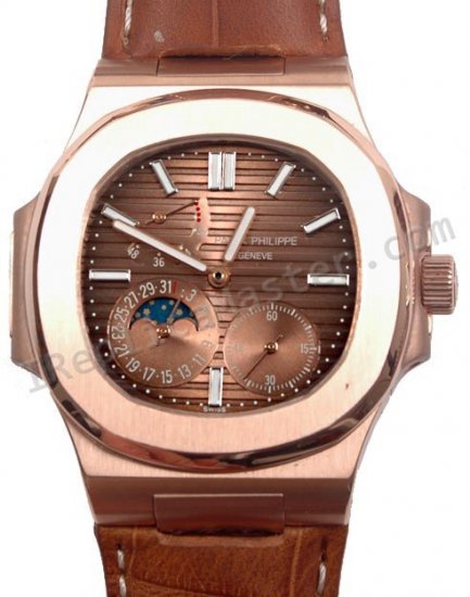 Patek Philippe Nautilus Reserva Poder Réplica Reloj - Haga click en la imagen para cerrar