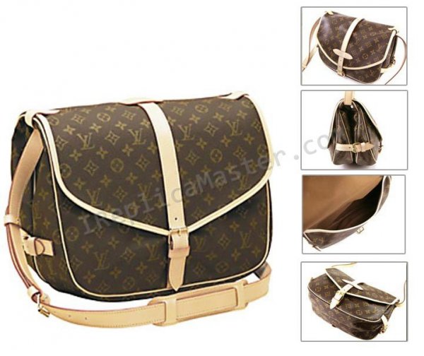 Louis Vuitton Monogram Canvas Saumur Réplica Bolsa M42256  Clique na imagem para fechar