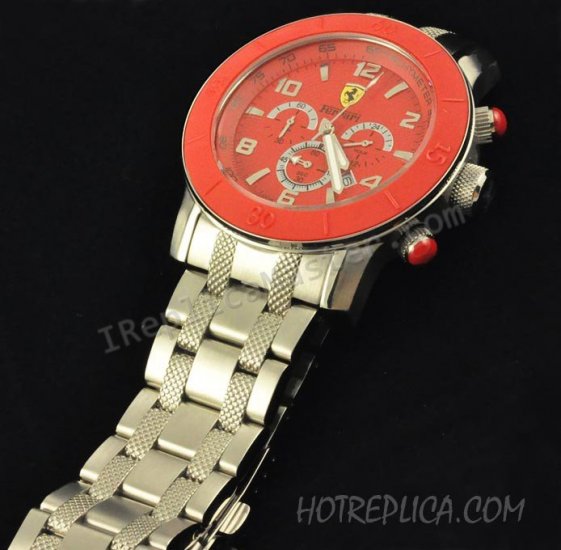 Ferrari Chronograph Replica Watch - Click Image to Close