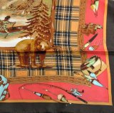 Hermes Carre 70 No cachecol de seda Vintage