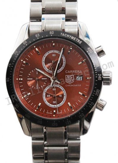 Tag Heuer Carrera Jeff Gordon Chronograph Replica Watch - Click Image to Close