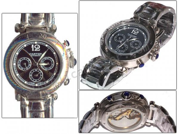 Cartier Pasha Chrono Replica Watch - Click Image to Close