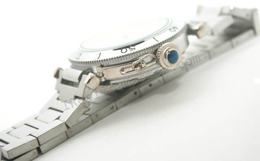 Cartier Pasha Reserve de Marche Double Fuseau Replica Watch - Click Image to Close
