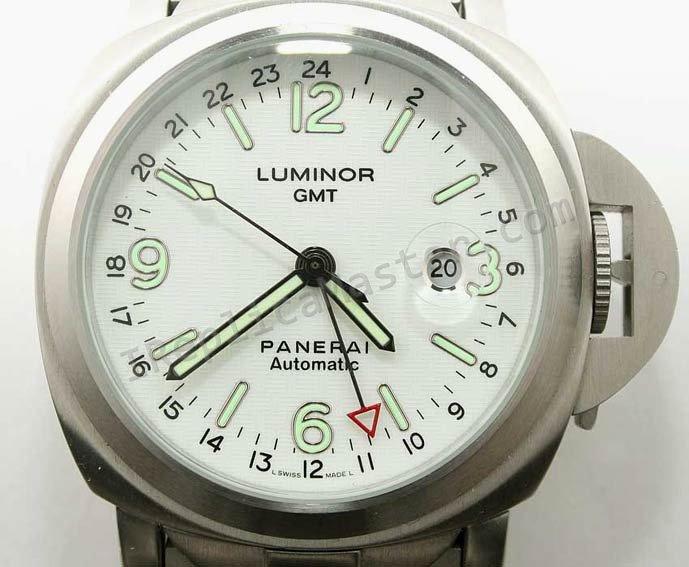 Officine Panerai Luminor GMT Watch 44mm Réplique Montre - Cliquez sur l'image pour la fermer