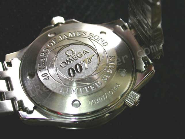 Omega Seamaster 007 Джеймса Бонда. Swiss Watch реплики - закрыть