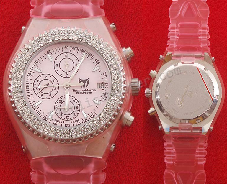 TechnoMarine Technodiamond Datograph Replica Orologio - Clicca l'immagine per chiudere