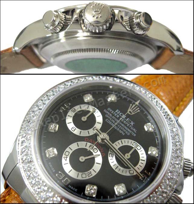 Rolex Daytona Diamonds Schweizer Replik Uhr - zum Schließen ins Bild klicken
