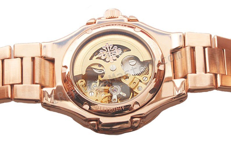 Patek Philippe Nautilus Skeleton Replica Watch - Click Image to Close