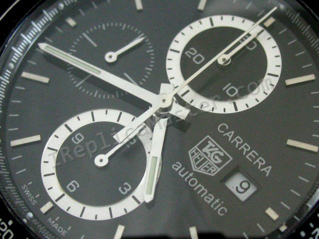 Tag Heuer Carrera Tachymètre Racing Chrono mouvements Suisse Réplique - Cliquez sur l'image pour la fermer