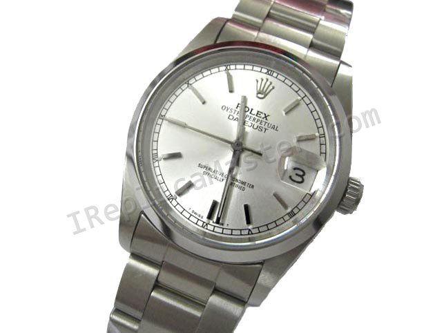 Ойстер Rolex Perpetual Дамы DateJust Swiss Watch реплики - закрыть