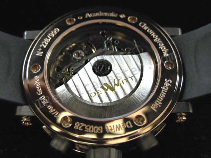 Chronographe Academia DeWitt Suisse Réplique - Cliquez sur l'image pour la fermer