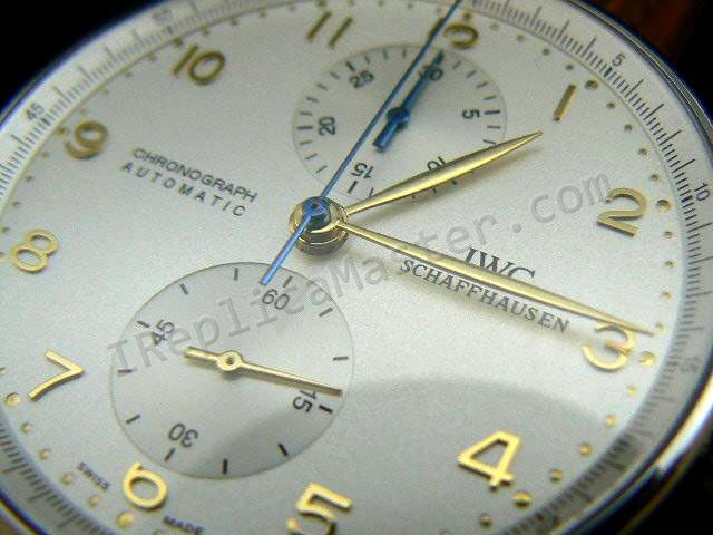 IWC Chrono Portuguses Schweizer Replik Uhr - zum Schließen ins Bild klicken