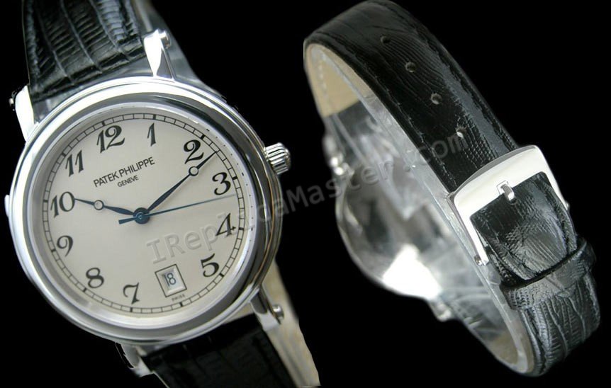 Patek Philippe Calatrava Swiss Replica Watch - Click Image to Close