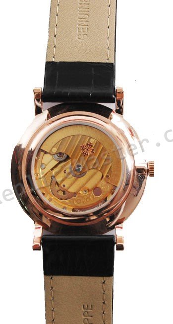Patek Philippe Calatrava a mano Winding Replica Orologio - Clicca l'immagine per chiudere
