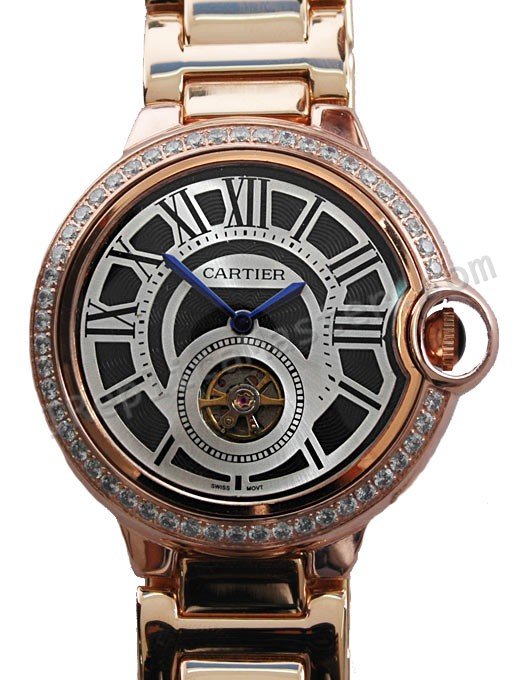 Cartier Balão Bleu de Cartier Tourbillon Diamonds  Clique na imagem para fechar
