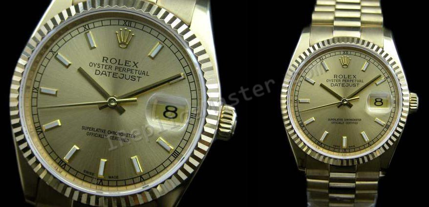 Rolex Oyster Perpetual Datejust Suíço Réplica Relógio  Clique na imagem para fechar