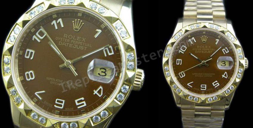 Rolex Oyster Perpetual Datejust Suíço Réplica Relógio  Clique na imagem para fechar