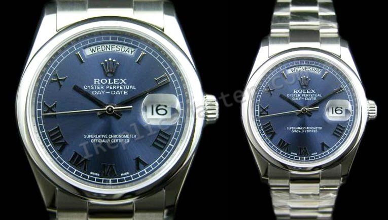 Rolex Oyster Perpetual Day-Date Suíço Réplica Relógio  Clique na imagem para fechar