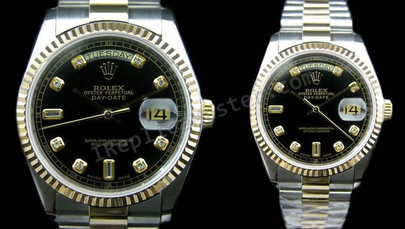 Rolex Oyster Perpetual Day-Date Swiss Replica Watch - Click Image to Close