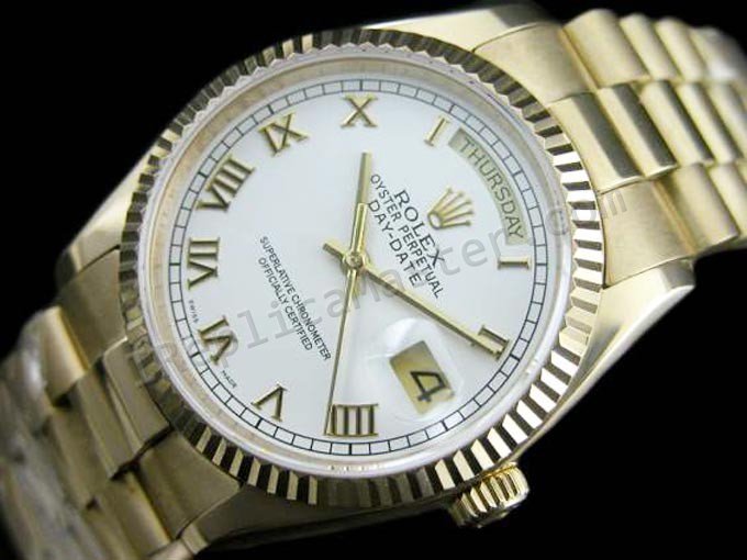 Rolex Oyster Perpetual Day-Date Suíço Réplica Relógio  Clique na imagem para fechar