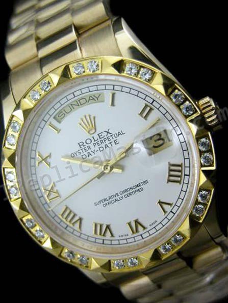 Rolex Oyster Perpetual Day-Date Suíço Réplica Relógio  Clique na imagem para fechar