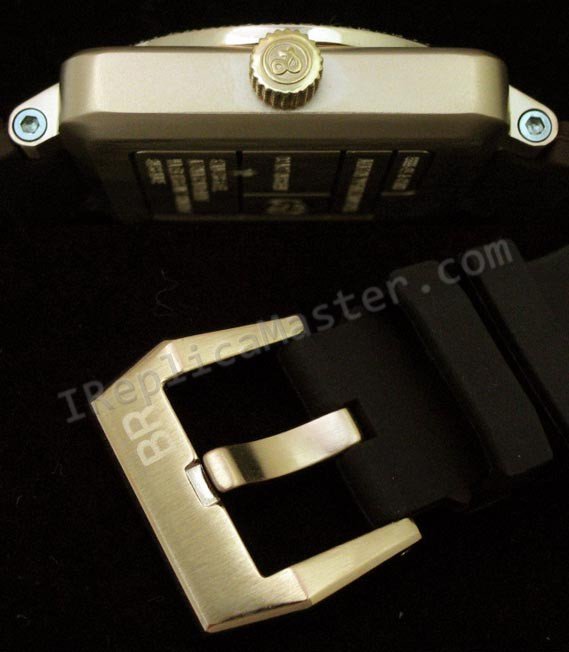 Bell and Ross Instrument BR01-92 Datograph Diamonds Replica Watch - Click Image to Close