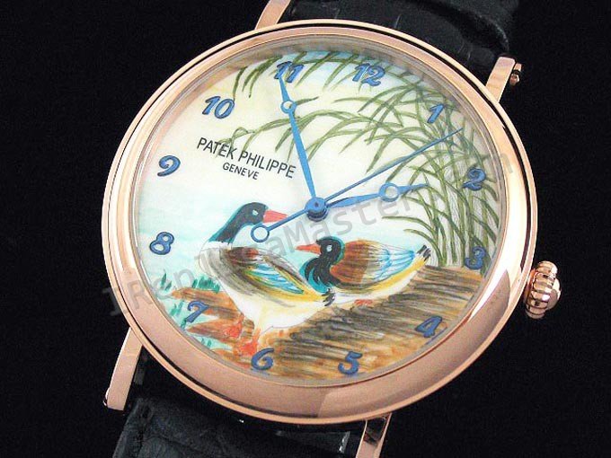 Patek Philippe Calatrava Art Replica Watch - Click Image to Close