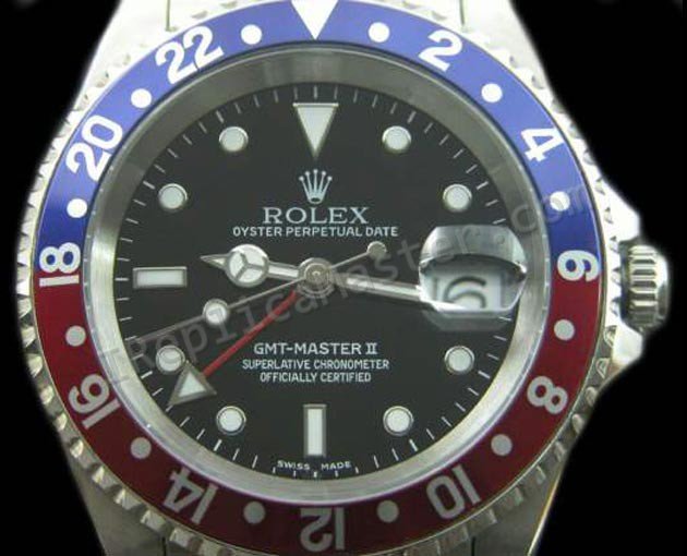 II Rolex GMT Master Suisse Réplique - Cliquez sur l'image pour la fermer