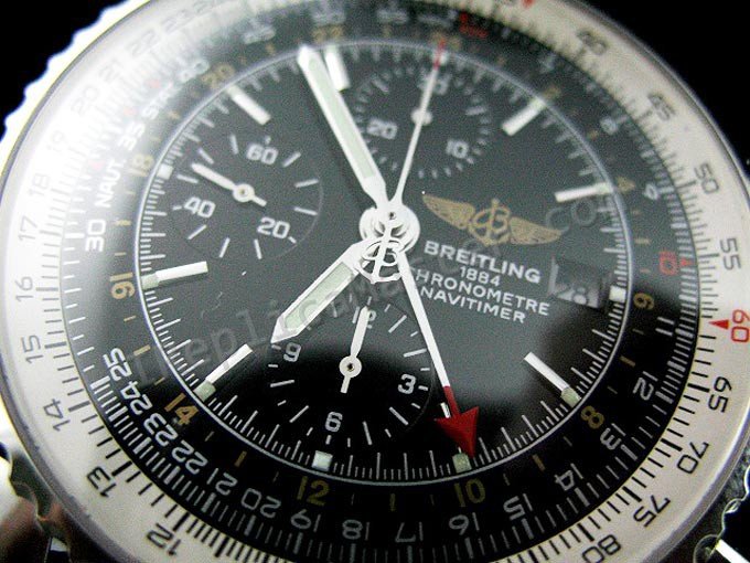 Breitling Navitimer Mundial Reloj Suizo Réplica - Haga click en la imagen para cerrar