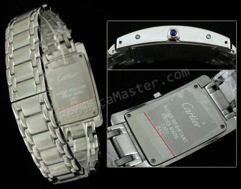 Cartier Tank Americaine Moyen Réplica Reloj - Haga click en la imagen para cerrar