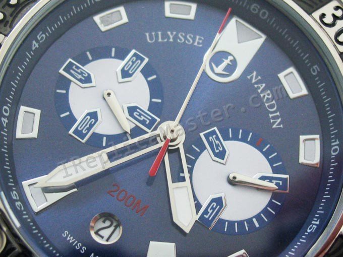 Ulysse Nardin Maxi Marine Watch Chronograph Réplique Montre - Cliquez sur l'image pour la fermer