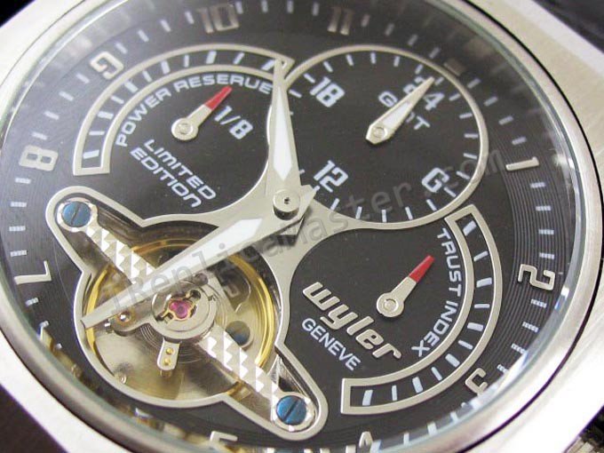 Wyler Geneve Parigi-Pechino gara Special Edition Tourbillon Watc - Clicca l'immagine per chiudere