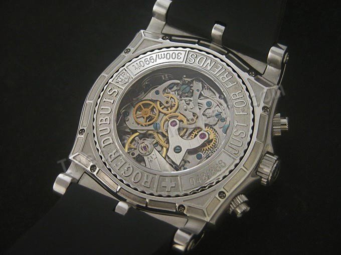 Roger Dubuis Diver Cronógrafo fácil Reloj Suizo Réplica - Haga click en la imagen para cerrar