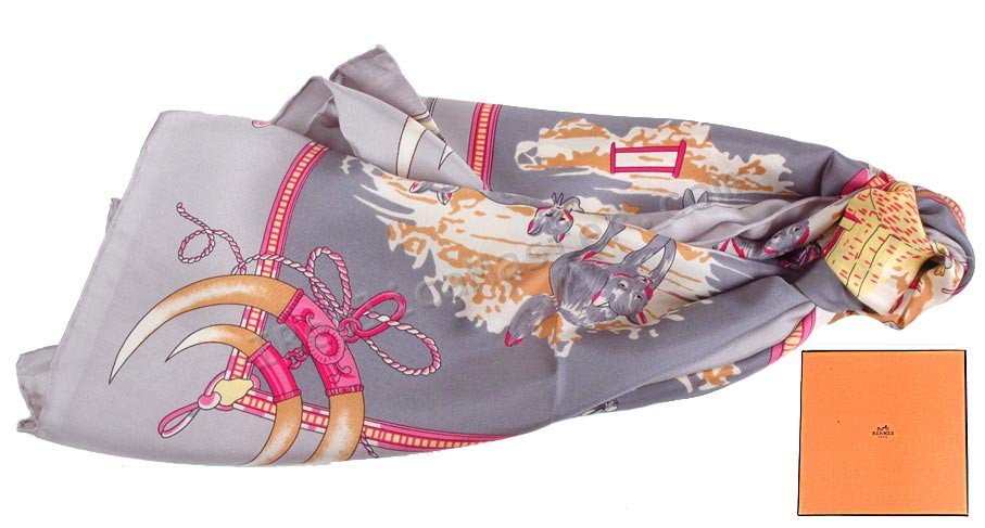 Hermes Carré 70 En Foulard en soie Vintage Réplique - Cliquez sur l'image pour la fermer