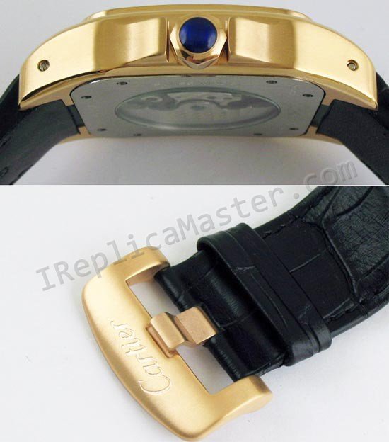 Cartier Santos 100 Tourbillon Réplica Reloj - Haga click en la imagen para cerrar
