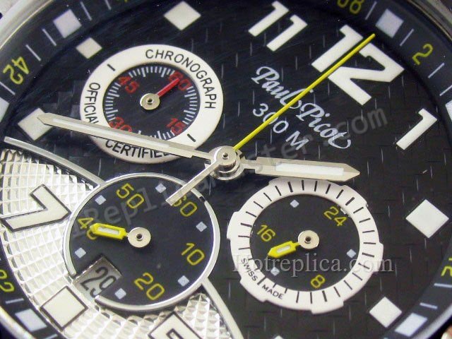 Paul Picot Le Plongeur C-Type Chronograph Replik Uhr - zum Schließen ins Bild klicken