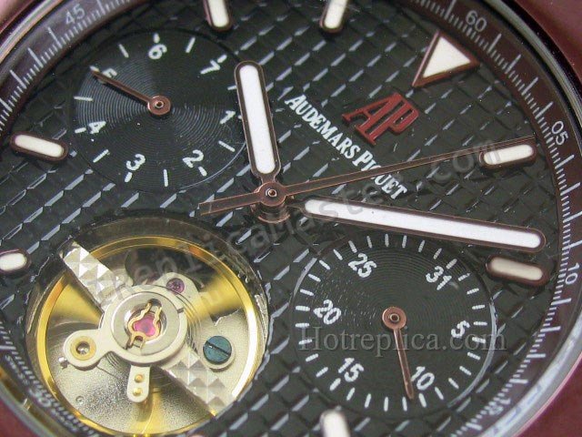 Audemars Piguet Tourbillon Royal Oak Datograph Réplica Reloj - Haga click en la imagen para cerrar